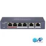 سوییچ شبکه 4 پورت PoE هایک ویژن مدل DS-3E0106P-E/M