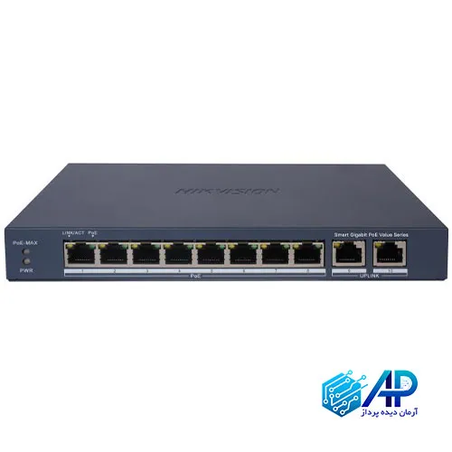 DS-3E1510P-EI-M سوئیچ شبکه PoE هایک ویژن مدل DS-3E1510P-EI/M - تصویر 1